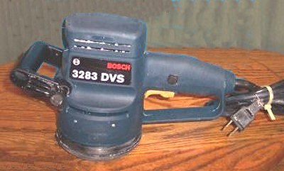 The Master Woodbutcher s Bosch 3283 Random Orbit Sander Picture Page
