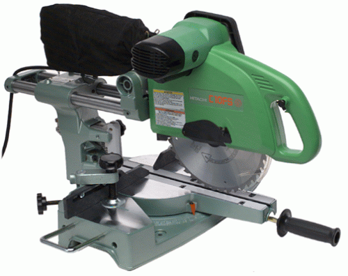 Download The Master Woodbutcher's Hitachi C10FS Sliding Compound Miter Saw Picture Page